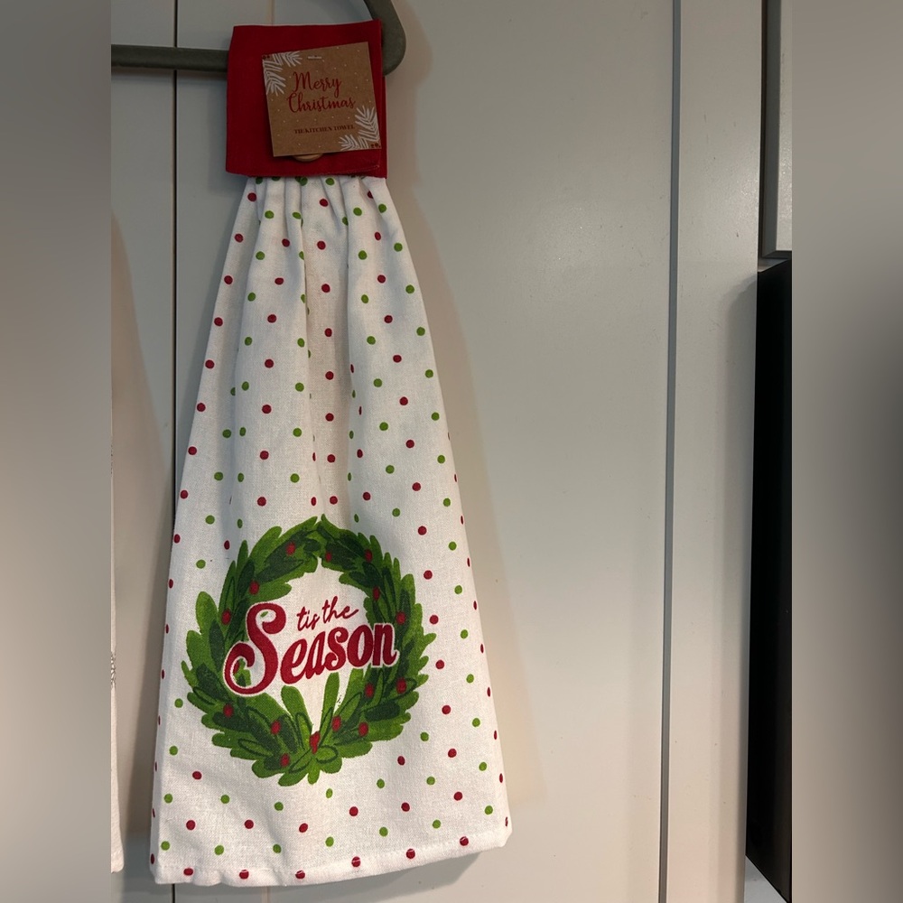 Tis the Season Christmas Kitchen Towel